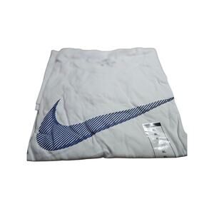 Nike "The Nike Tee" Mens White Blue Size XL